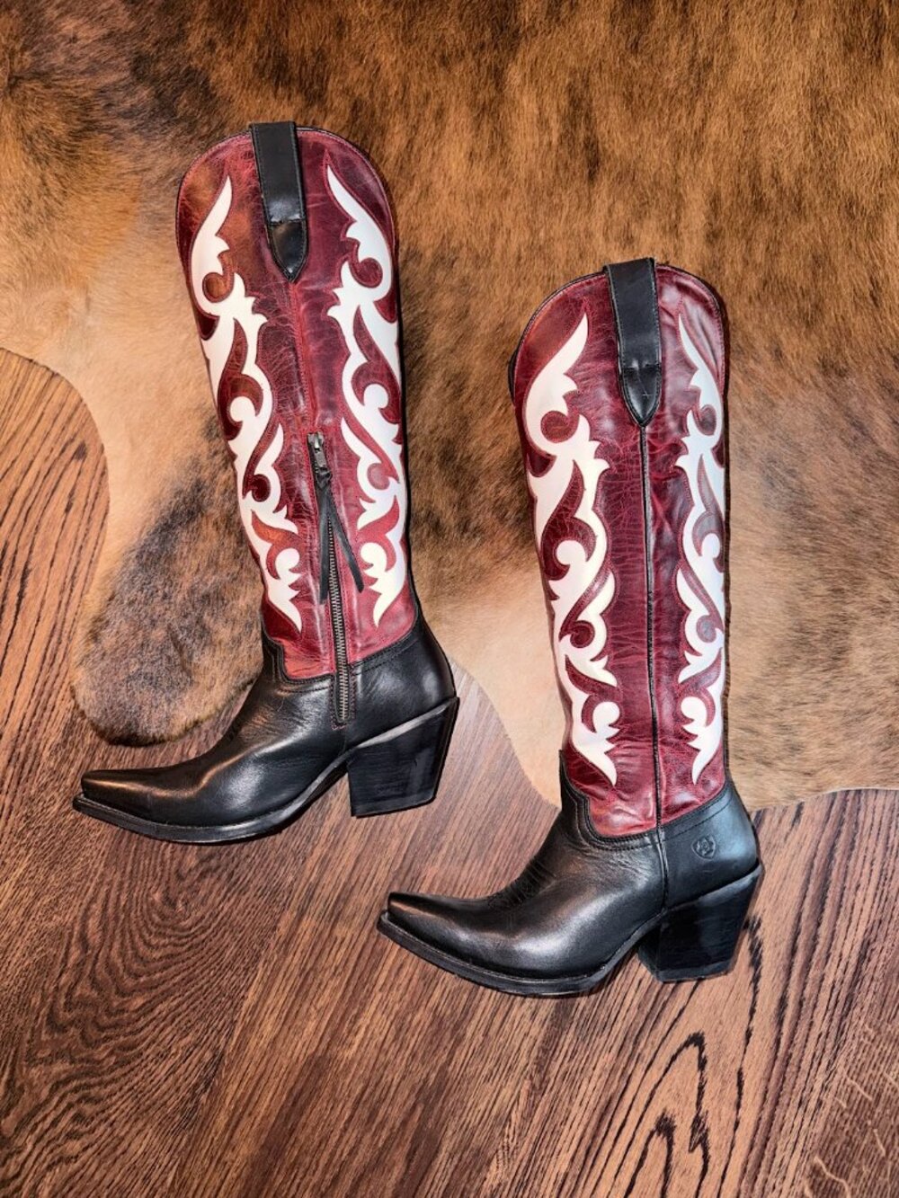 Ariat Elvira Stretchfit Tall Western Boot Size 9